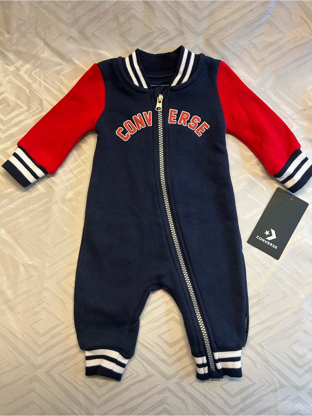 Converse baby one piece NWT